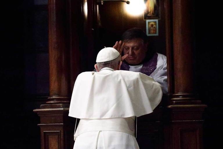 Pope Lent Confession